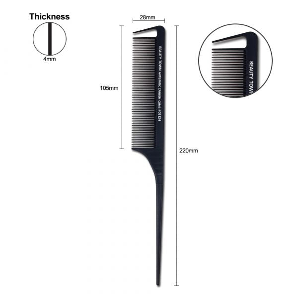 Beauty Town International Carbon Combs