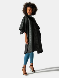 Betty Dain Black #570 Jaguar Bleach Proof All Purpose Cape