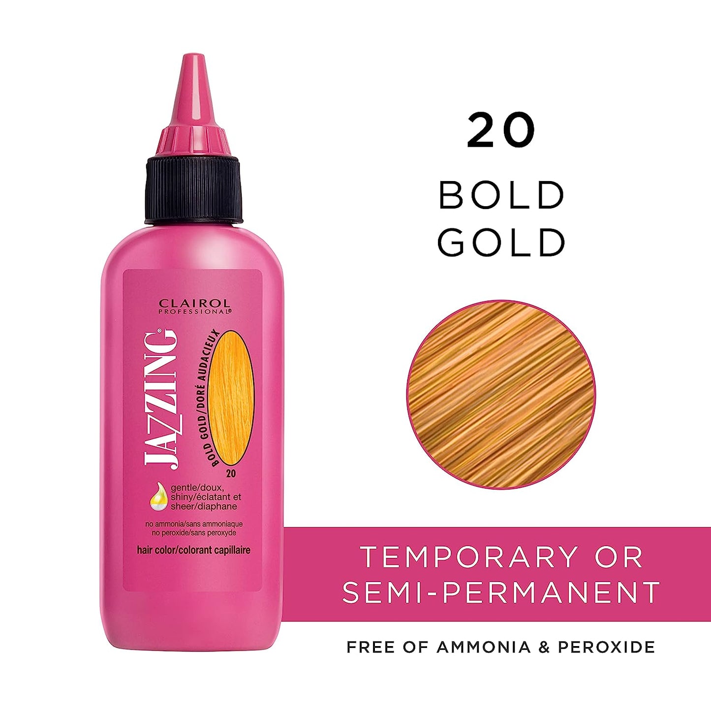 Clairol Jazzing Semi Permanent & Temporary Color