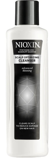 Nioxin Pyrithione Zinc Dandruff Shampoo Scalp Optimizing Cleanser Advanced Thinning 6.7oz