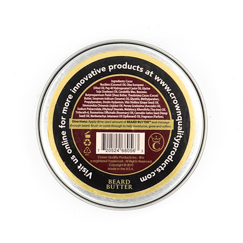 Crown Quality Products Beard Butter Pomade 4oz
