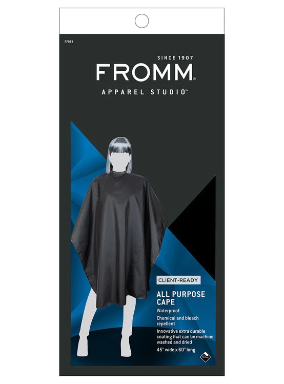 Fromm Premium Client All Purpose Salon Cape - Black