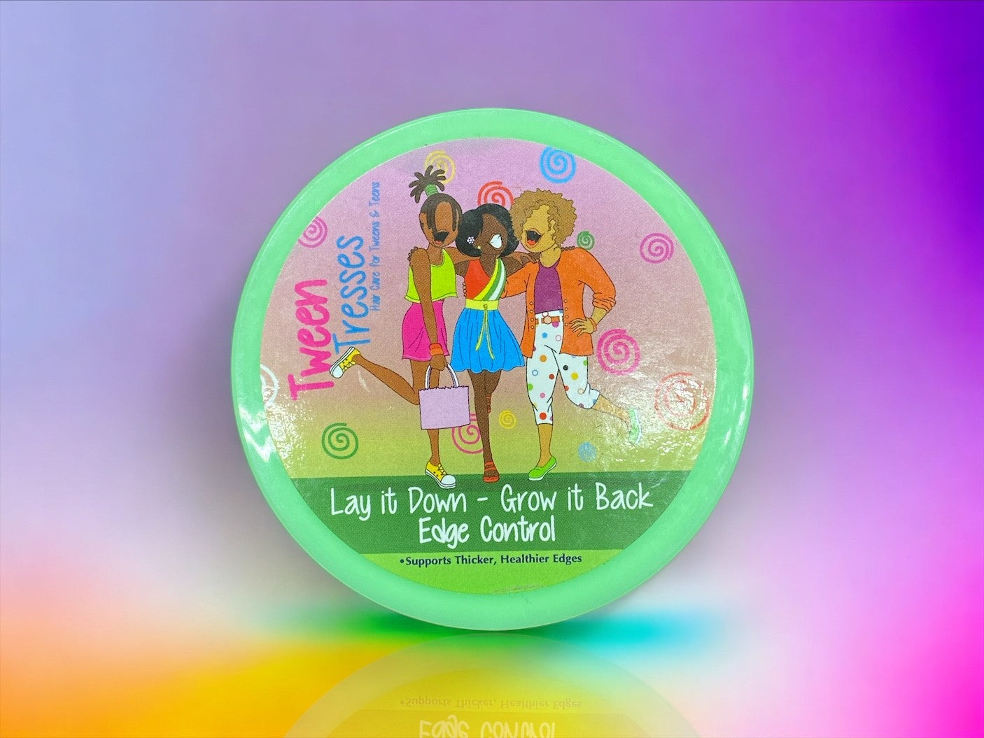 Nouritress Tween Tresses Lay It down Grow It Back Edge Control 2oz
