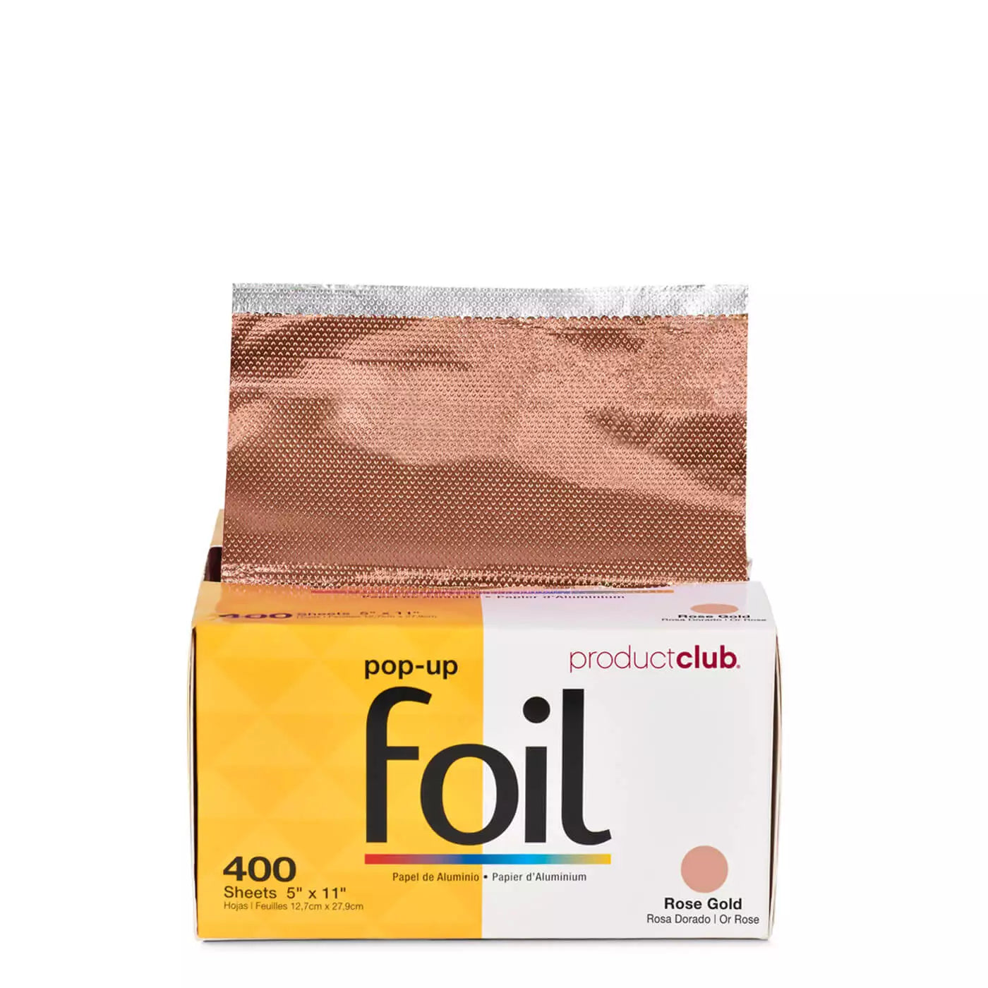 Product Club Ready To Use Foil 5"x11" Rose Gold 400 ct.