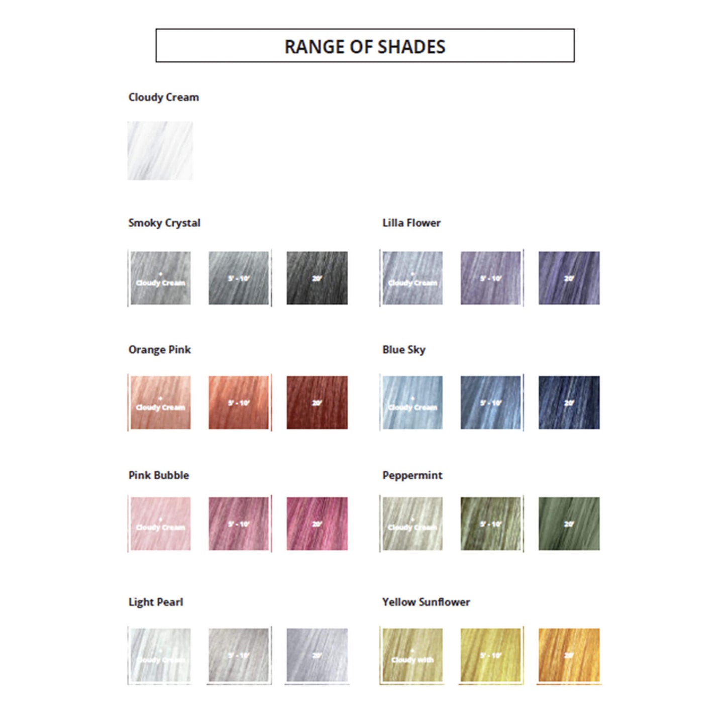 *NEW* Lisaplex Pastel Color