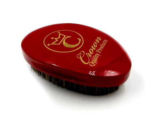 Crown Quality Brush Original Premium Caesar Deep Ruby  Medium/Soft Bristle