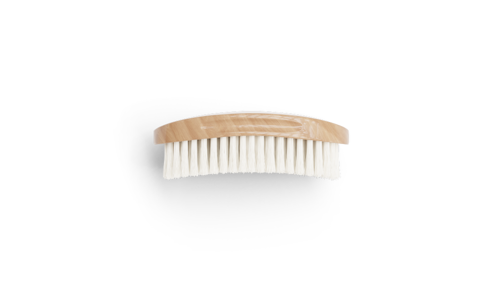 Crown Quality Brush Original Premium Natural Oak Medium-Firm Bristle Caesar Original