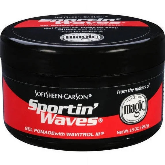 Sportin' Waves Gel Pomade 4oz