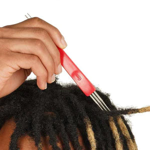 Annie Dreadlocks Crochet Needle, Dual Style 2 and 3 Hook (0.5mm)