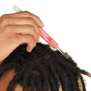 Annie Dreadlocks Crochet Needle, Dual Style 2 and 3 Hook (0.5mm)