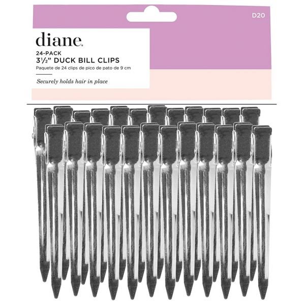 Diane Duck Bill Clips 3 1/2" 24 pack #D20