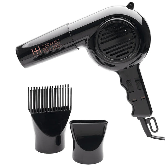 Hot & Hotter Ceramic Pro-2000 Dryer Black