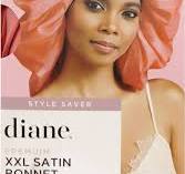 Diane Silky Satin Bonnet XXL