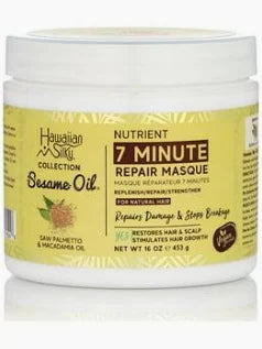 Hawaiian 7 Minute Sesame Silky Deep Repair Masque