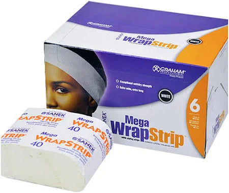 Graham Mega Wrap Strips White