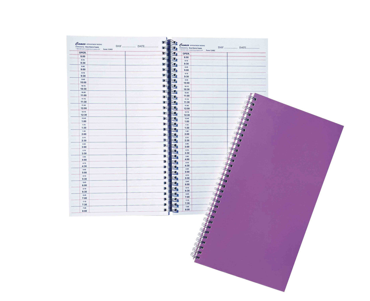 Cameo Spiral Bound Appointment Book