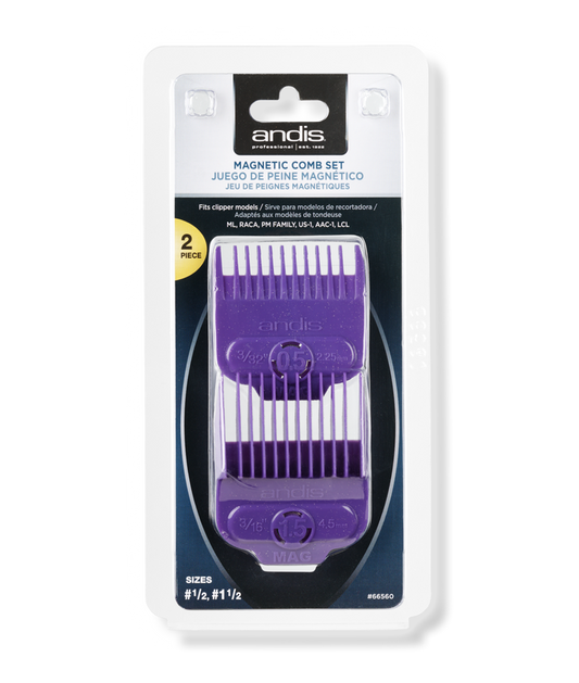Andis Master® Magnetic Comb Set Dual Pack  .5 & 1.5 (2pcs)
