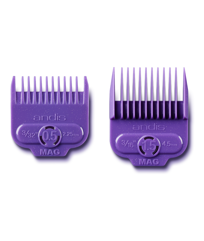 Andis Master® Magnetic Comb Set Dual Pack  .5 & 1.5 (2pcs)