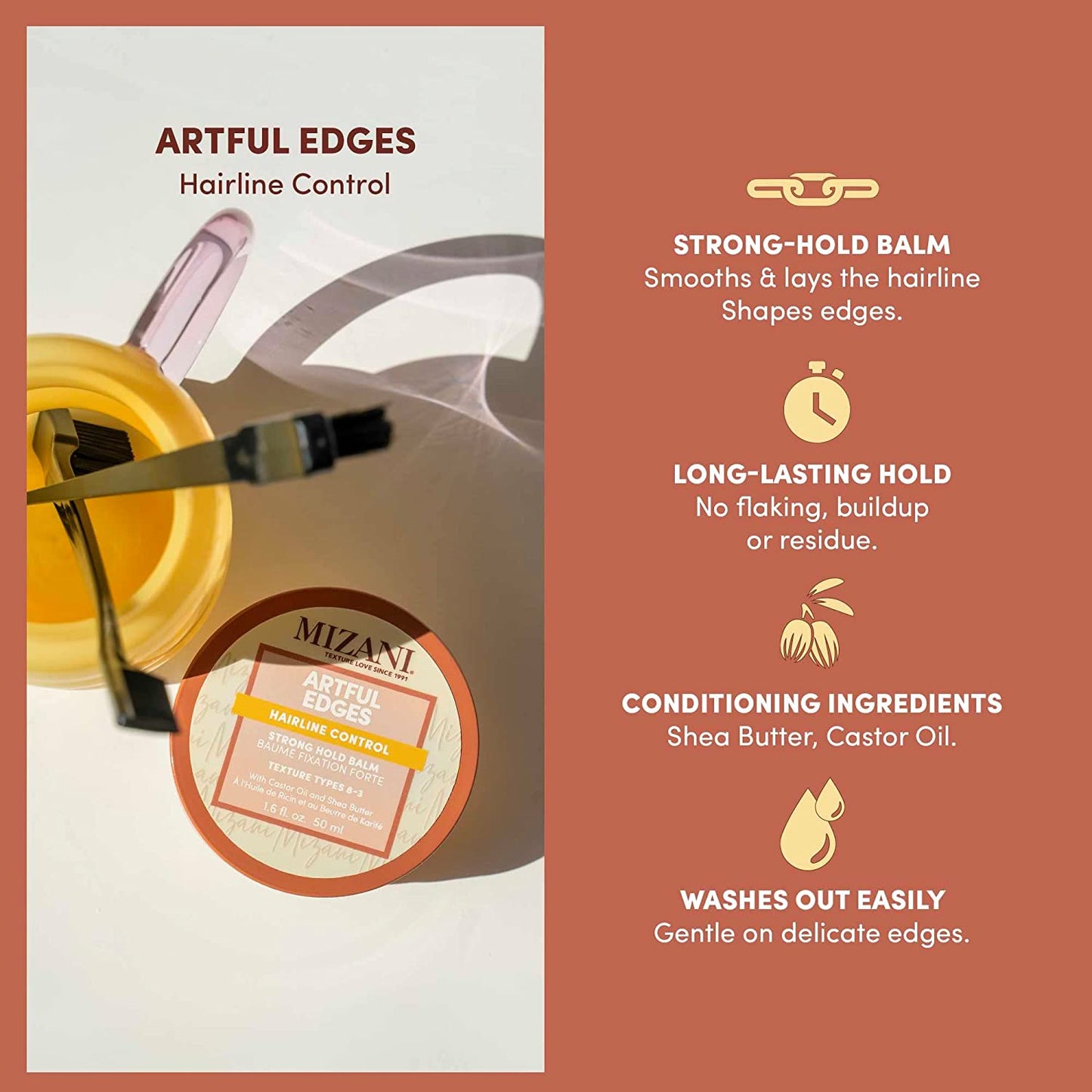 Mizani Artful Edges 1.7oz/50ml