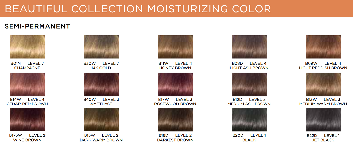 Clairol Beautiful Brown Advanced Gray Solution Semi-Permanent Color