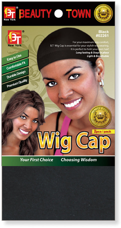 Beauty Town International #02261 Hair Wig Cap 2 pack