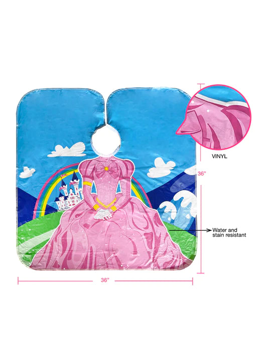 Betty Dain #272 Princess & Astronaut Vinyl Kids Shampoo Capes
