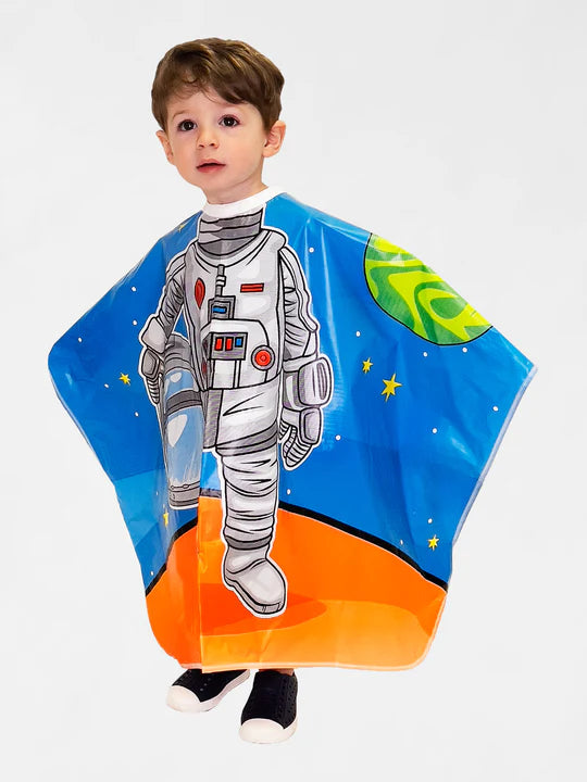 Betty Dain #272 Princess & Astronaut Vinyl Kids Shampoo Capes