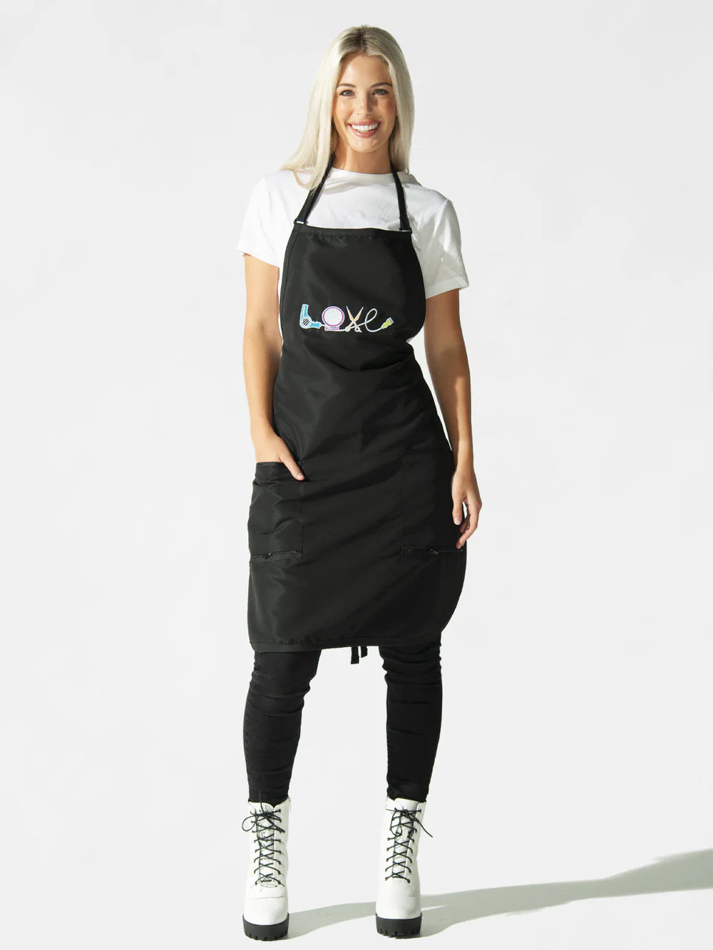 Betty Dain #281 Love Styling Apron Black