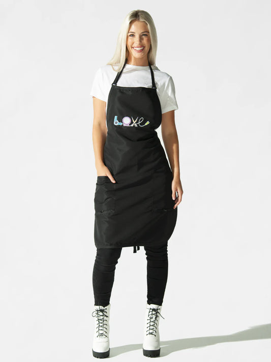 Betty Dain #281 Love Styling Apron Black