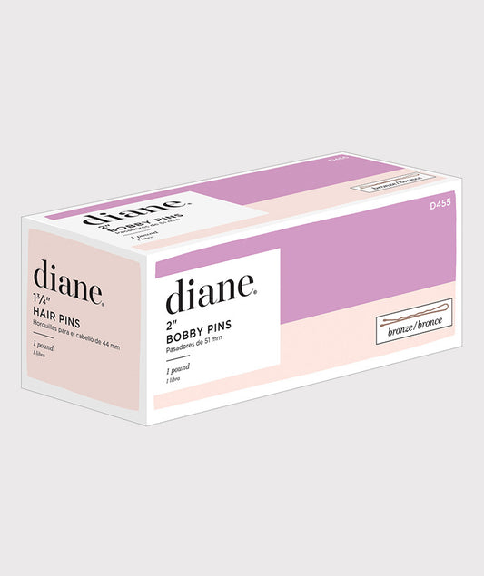 Diane #D455 Bob Pins 2" w/Rubber Tips Bronze