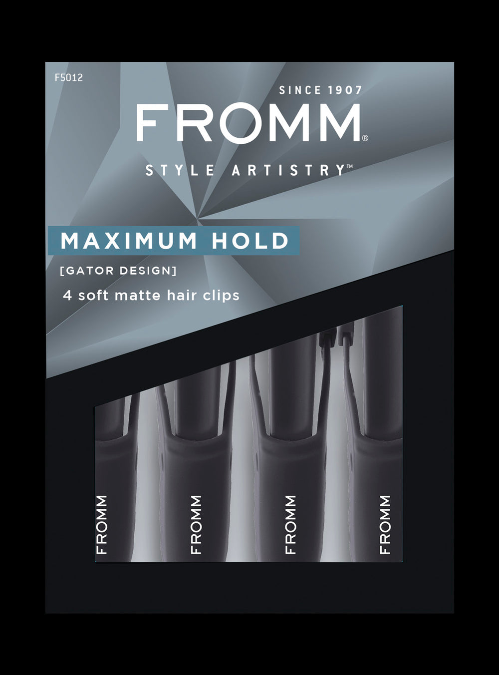 Fromm Soft Matte Gator Clips 4-pack