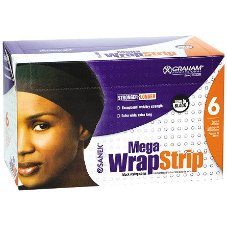 Graham Mega Wrap Strips Black