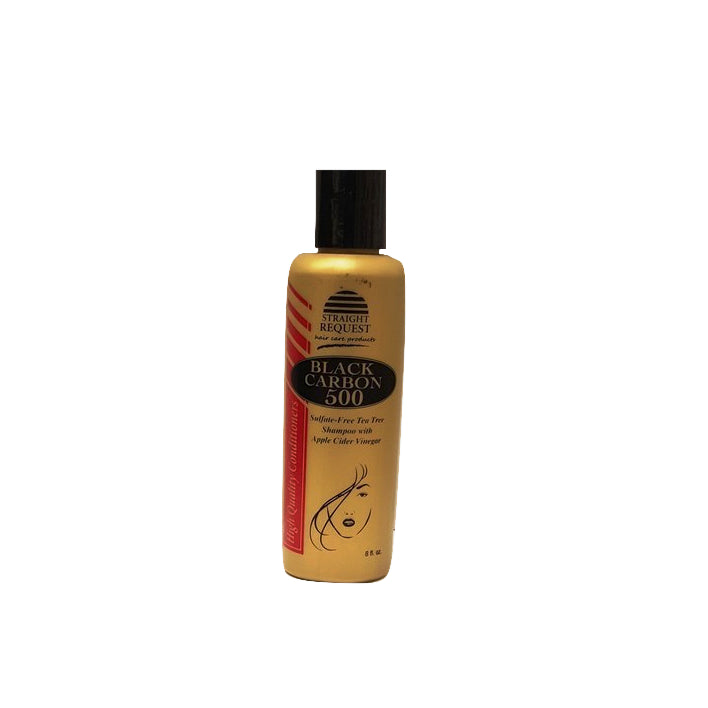 Straight Request Black Carbon 500 Sulfate Free Carbon Tea Tree Shampoo