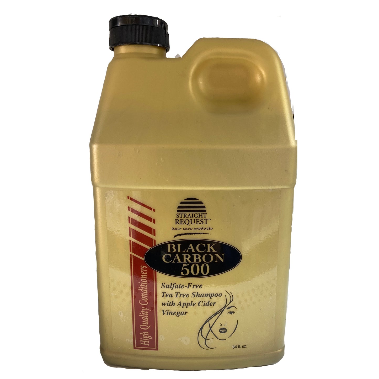 Straight Request Black Carbon 500 Sulfate Free Carbon Tea Tree Shampoo