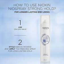 Nioxin Styling Niospray Strong Hold Hairspray 10.6oz