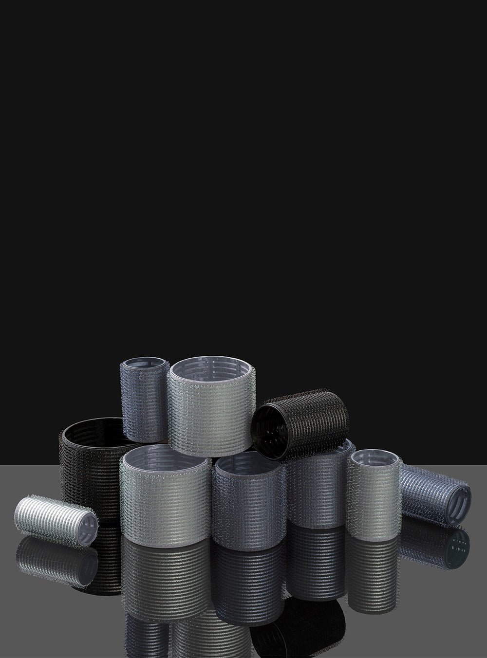 Pro Volume 1.75" Ceramic Hair Rollers - 3 Pack