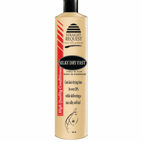 Straight Request Silky Dry Fast Leave-In Treatment 16oz