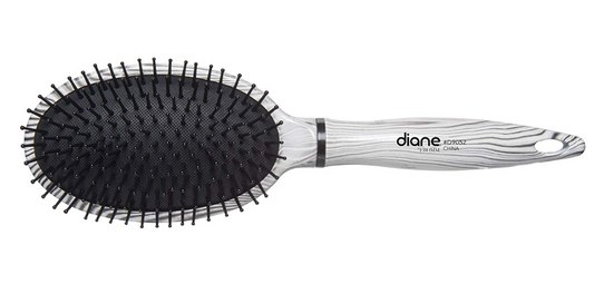 Diane #D9052 Zebra Oval Paddle Brush