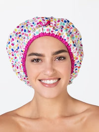 Betty Dain Deco Dots Shower Cap