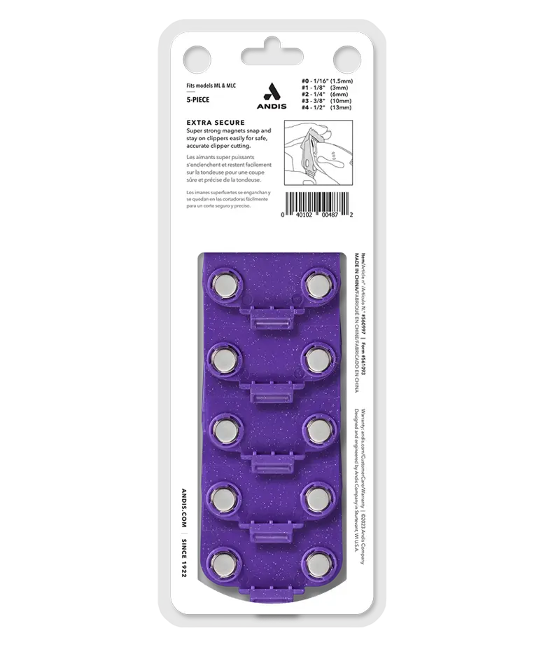 Andis Master® Dual Magnet Small 5-Comb Set