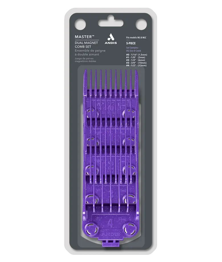 Andis Master® Dual Magnet Small 5-Comb Set