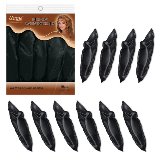 Annie Pillow Satin Rollers 10 Count