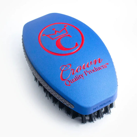 Crown Quality Brush 2.0 Caesar Hard Flex Bristle Prime Blue