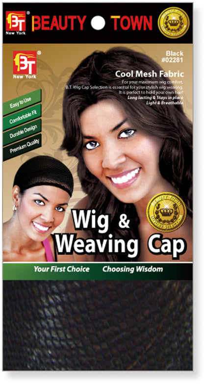 Beauty Town International #02281 Wig Cap 2 pack