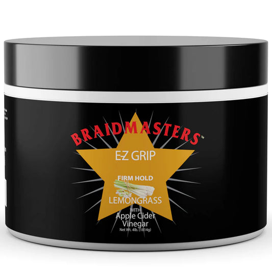 Braidmasters EZ Grip Braid and Loc Gel Lemongrass 8oz