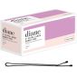 Diane #DHC014 Bob Pins 3" w/Rubber Tips Extra Large Black 1Lb