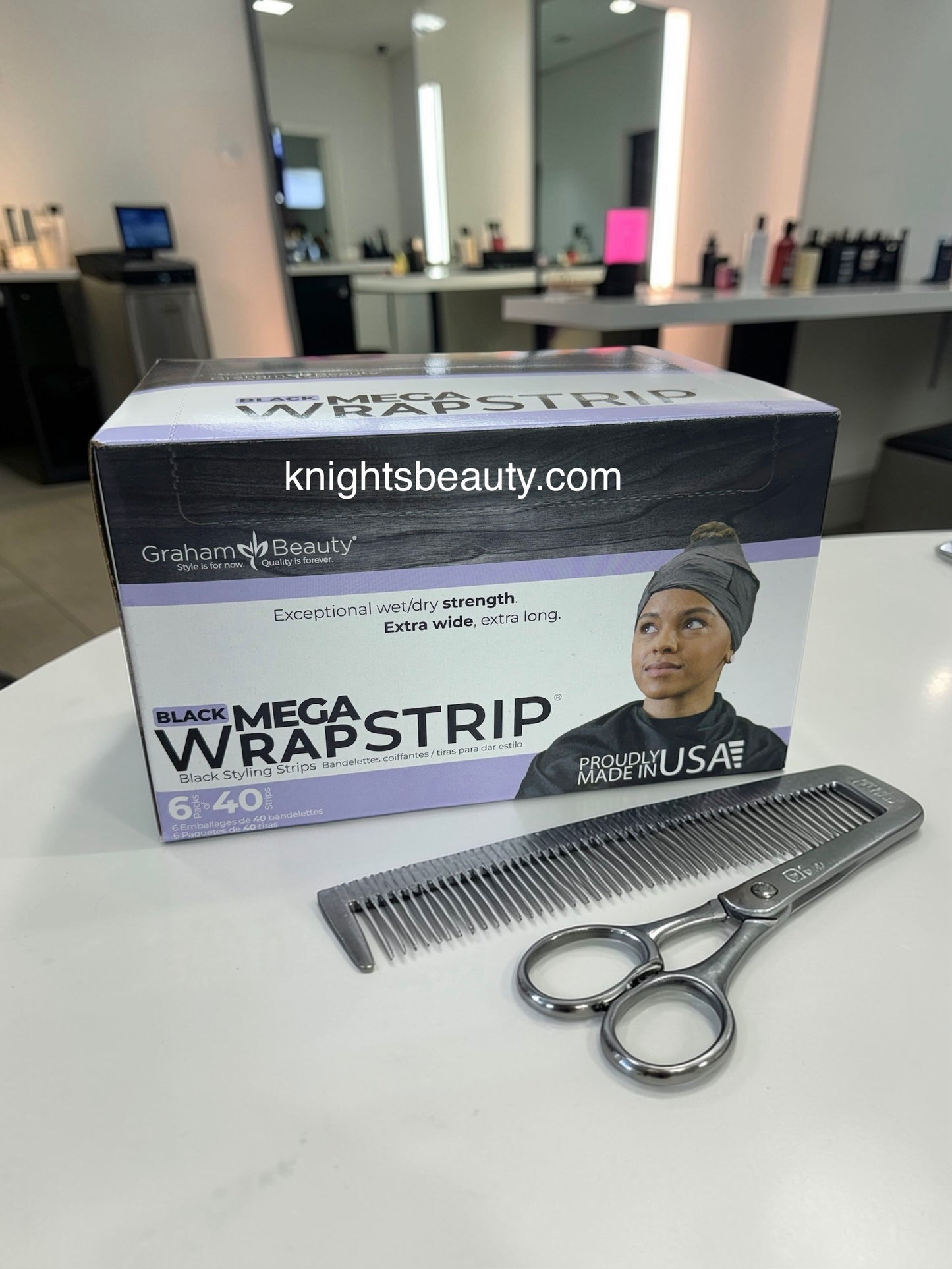 Graham Mega Wrap Strips Black