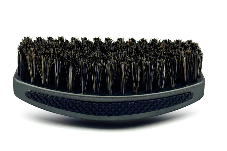 Crown Quality Brush 2.0 Gatling Steel Green Medium Mixed Boar Bristle Series III