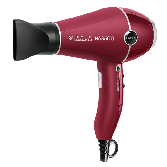 H2Pro Black Diamond HA3500 - Professional Hair Dryer