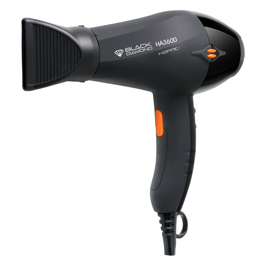 H2PRO Black Diamond HA3600 - Professional Hair Dryer